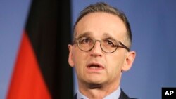 德国外交部长马斯 （资料照片）