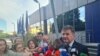 Kosovo, Pristina, special EU envoy Miroslav Lajcak during his visit