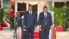 Umaro Sissoco Embaló, Presidente da Guiné-Bissau, e Filipe Nyusi, Presidente de Moçambique, Maputo, 19 junho 2024
