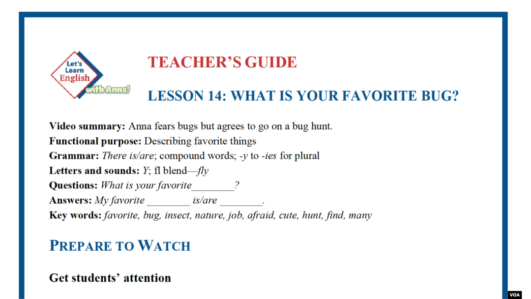 LLE - A Lesson 14