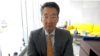 빅터 차 전략국제문제연구소 (CSIS) 부소장 겸 한국석좌가 2일 VOA 김영교 기자와 인터뷰를 하고 있다. 