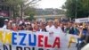 Venezuelalı öğretmenlerden Öğretmenler Günü'nde sokak gösterileri ⁣
