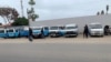Taxistas em Luanda