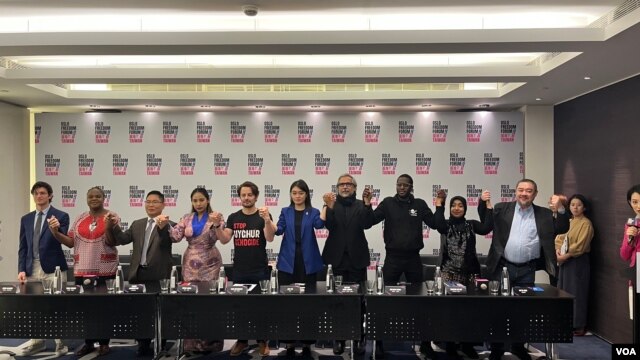 第15屆「奧斯陸自由論壇」10月18日於台北召開,總計有來自10國或地區的人權運動者擔任講者,分享最新人權倡議。 (VOA)