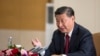 中国国家主席习近平与美国总统拜登在印尼20国峰会期间举行面对面会谈期间讲话。（2022年11月14日）