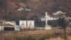중국 단둥에서 바라본 북한 신의주. (자료사진)