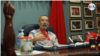 ARCHIVO - Arnoldo Alemán, en su despacho en Managua. [Foto: Houston Castillo, VOA]