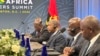 Presidente João Lourenço, de Angola, na reunião bilateral com o Secretário de Estado Antony Blinken. Cimeira EUA-África 2022. Washington DC, 13 de Dezembro.