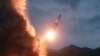 North Korea test fires a new weapon, in this undated photo released Aug. 11, 2019, by North Korea's Korean Central News Agency.