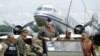 Gail Halvorsen, the Berlin Airlift veteran pilot known as Candy Bomber, attends a celebration to mark the 70th anniversary of the Berlin Airlift at the U.S. Army's airfield in Wiesbaden, Germany, June 10, 2019. 