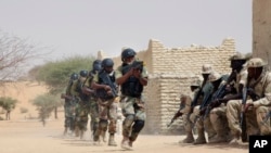 Wani lokacin a can baya da dakarun Najeriya da takwarorinsu na Chadi suke atisaye kan yaki da kungiyar Boko Haram