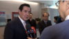 台湾前总统马英九接受美国之音的采访