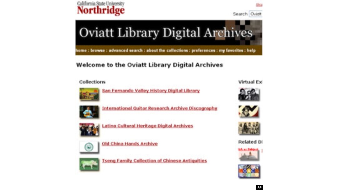 Kaliforniya Davlat Universiteti, Oviatt raqamli kutubxonasi