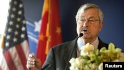 资料照：美国驻中国大使布兰斯塔德