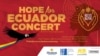 Concierto busca ayudar víctimas en Ecuador