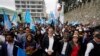 Guatemala: presidente electo encabeza protesta pacífica contra persecución judicial