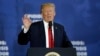 President Donald Trump speaks about his plan to combat opioid drug addiction at Manchester Community College, March 19, 2018, in Manchester, New Hampshire.