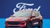 Ford Motor Co. unveils the new 2020 Escape SUV during a celebration at Greenfield Village in Dearborn, Michigan, March 28, 2019. 