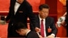 中国国家主席习近平在全国人大会议上