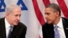 FILE - Israeli PM Benjamin Netanyahu with U.S. President Barack Obama