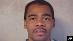This July 8, 2004 photo of Patrick Dwayne Murphy was provided by the Oklahoma Department of Corrections via AP. The Supreme Court is now hearing Oklahoma's plea to reinstate his murder conviction and death sentence.