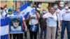 Una manifestación de familiares de presos politicos en Managua el 14 de septiembre de 2020. Foto de Houston Castillo, VOA.