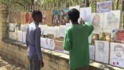 ኣብ ከተማ መቐለ ኣብ ጎደና ስእሊ ምስኣል ናብርኡ ብዛዕባ ዝመርሕ መንእሰይ