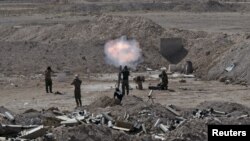 Felluce dışında IŞİD'e karşı mücadele veren Irak birlikleri ve Şii milisler
