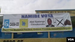 Cartaz da CASA-CE no Namibe