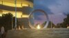 Artist rendering of The National Native American Veterans Memorial, Warriors' Circle of Honor, Harvey Pratt (Cheyenne/Arapaho).