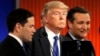 El debate en Detroit se caracterizó por un fuerte enfrenamiento entre Trump y los otros tres candidatos. 