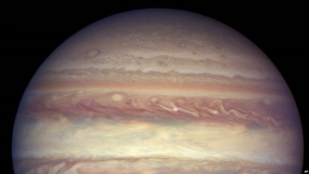 ARCHIVO-Planeta Júpiter el 3-4-17. Foto provista por NASA.