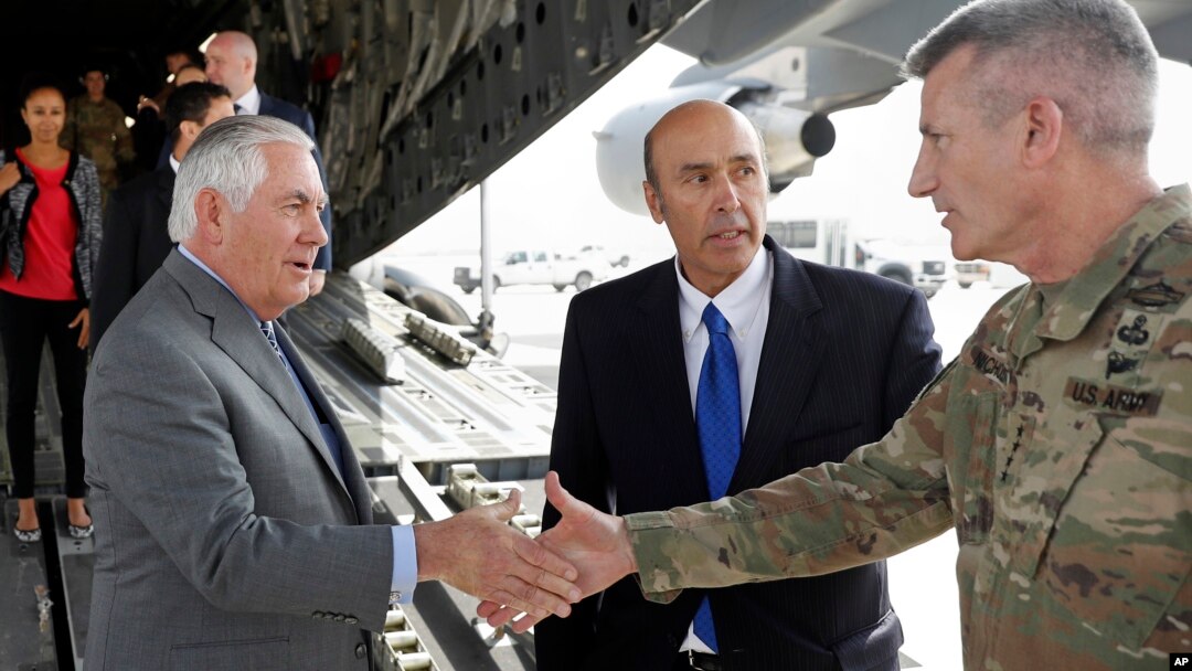 ကန်နိုင်ငံခြားရေးဝန်ကြီး Rex Tillerson 