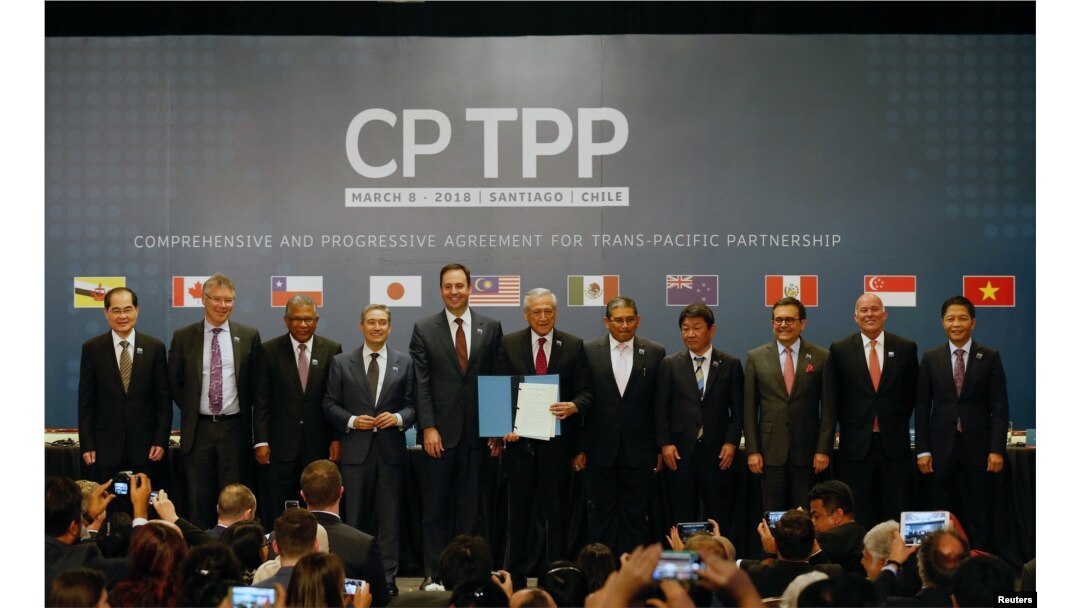 11國部長在智利簽署CPTPP