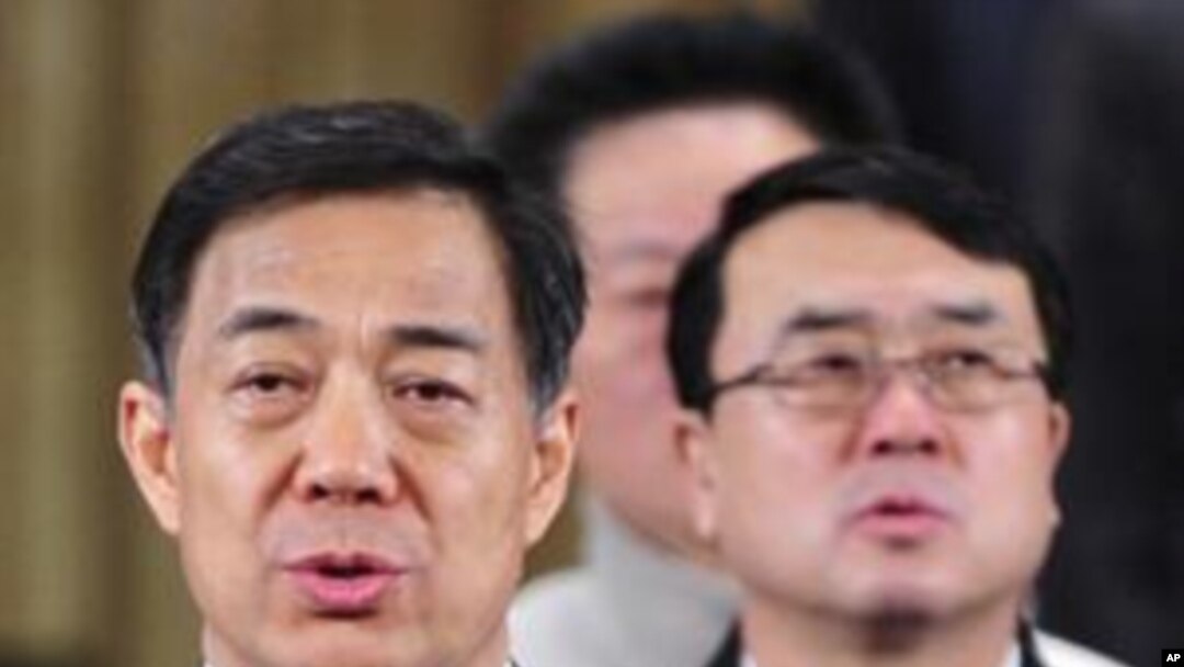 中共重慶市委書記薄熙來（左）和重慶市副市長王立軍（右）（資料照）