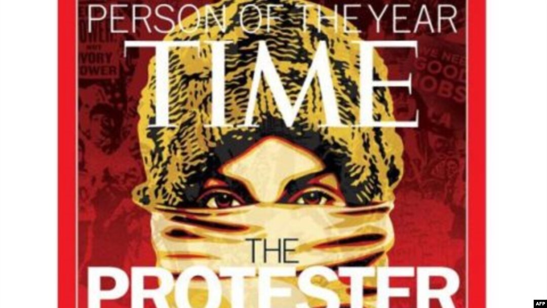 "Time" jurnalining 2011-yil insoni yoki shaxsi deb namoyishchi qiyofasi tanlandi
