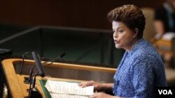 Rousseff también defendió el acuerdo de libre comercio entre el Mercosur y la Unión Europea, ya antes debatido.