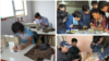 국제구호단체인 '국제푸른나무'가 웹사이트에 소개한 대북 장애인 직업재활사업 사진들. 사진 출처: 국제푸른나무(www.greentreekorea.org) 웹사이트. 