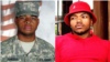  AFP file photo (L) obtained July 8, 2016 shows Dallas sniper Micah X. Johnson. Screenshot (R) taken from his personal website shows Baton Rouge shooter Gavin Long, also known as Cosmo Setepenra. 