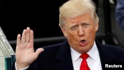 Donald Trump tomou posse na sexta-feira, 20.
