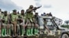 Soldados govenramentais do Congo Democrático