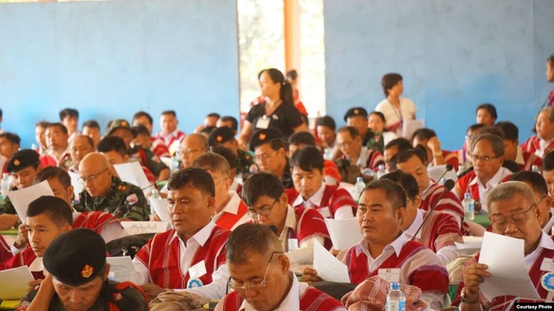 ၁၆ ကြိမ်မြောက် KNU ကွန်ကရက်ကျင်းပနေစဉ်