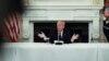 El presidente Trump durante una mesa redonda sobre el sector de la restauración celebrada el lunes en la Casa Blanca.