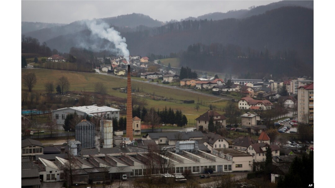Melanija Knavs, now known as Melania Trump, was born and raised in the town of Sevnica, Slovenia, seen here Feb. 15, 2016.