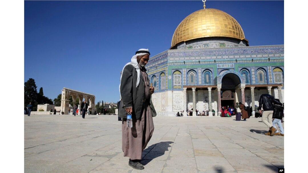 Palestinac u Jerusalimu, 8. decembra 2017.