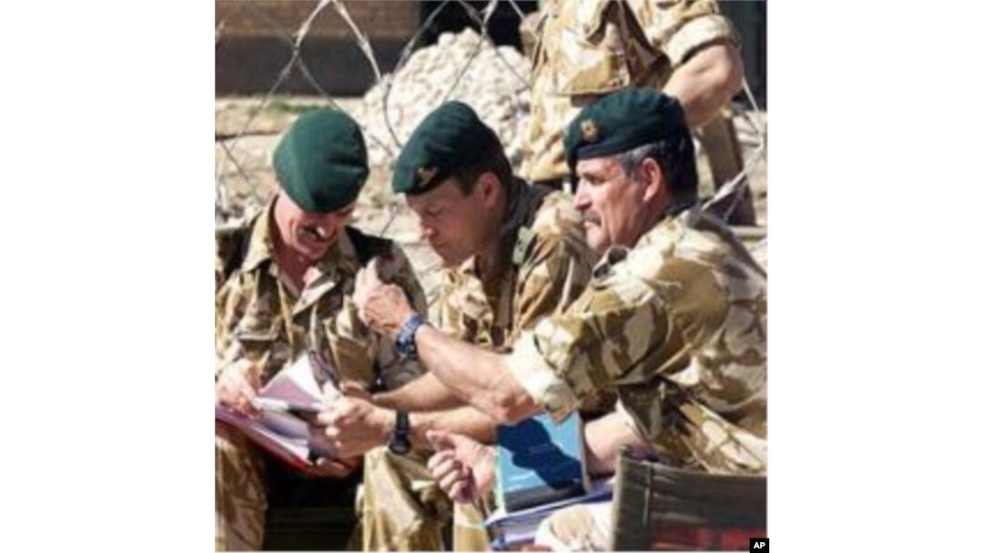 英國軍隊在阿富汗執行任務(資料圖片)