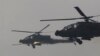 미 육군 소속 AH-64 아파치 헬기 부대가 한국 포천에서 실사격훈련을 하고 있다. (자료사진)