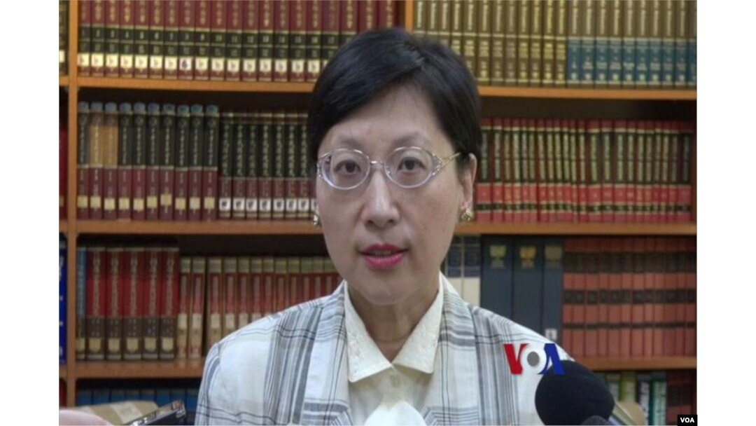 台灣外交部發言人高安(視頻截圖)