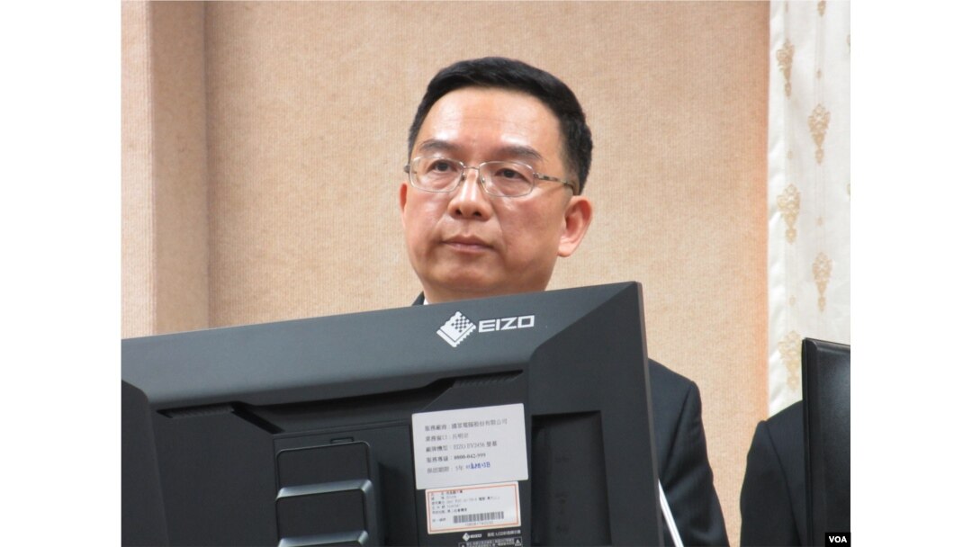 台灣國家安全局特勤中心副指揮官周廣齊(美國之音張永泰拍攝)