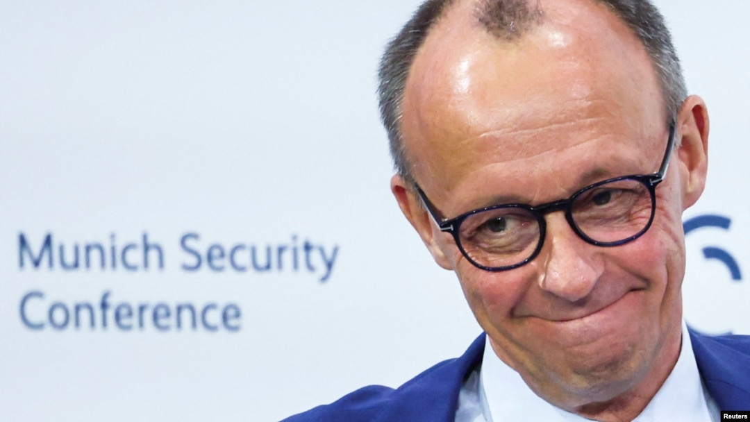 弗里德里希·梅爾茨(Friedrich Merz)參與2025年慕尼黑安全會議。